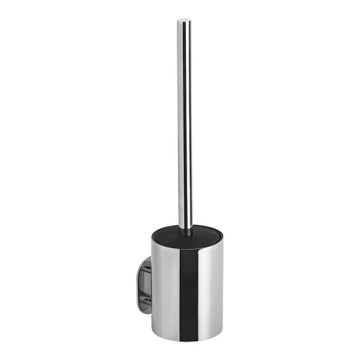 Toilet brush 8 x 35.5 cm, stainless steel/silver