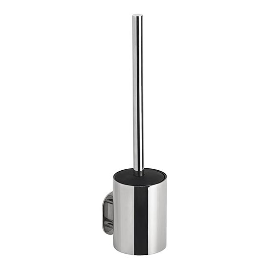 Toilet brush 8 x 35.5 cm, stainless steel/silver