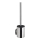 Toilet brush 8 x 35.5 cm, stainless steel/silver