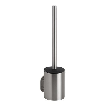 Toilet brush, 8 x 35.5 cm, stainless steel/silver