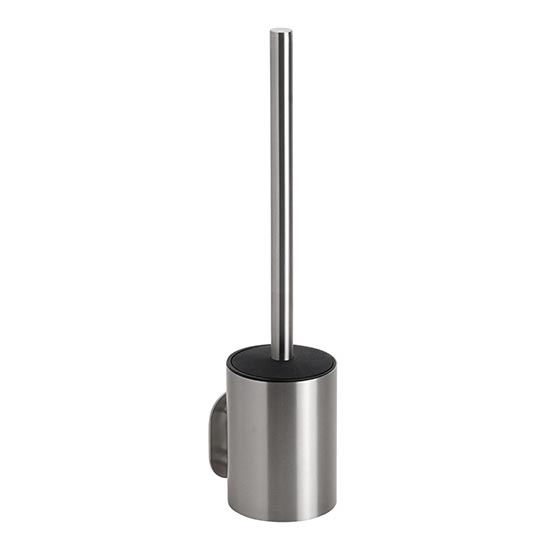Toilet brush, 8 x 35.5 cm, stainless steel/silver