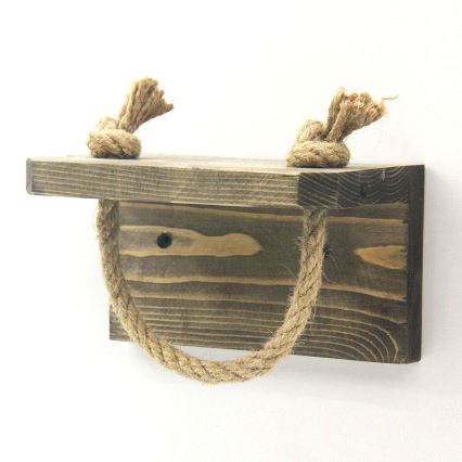 Toilet paper holder 10x17 cm spruce
