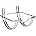 Toilet paper holder 12x12,5 cm shiny chrome