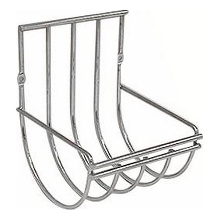 Toilet paper holder 12x12,5 cm shiny chrome