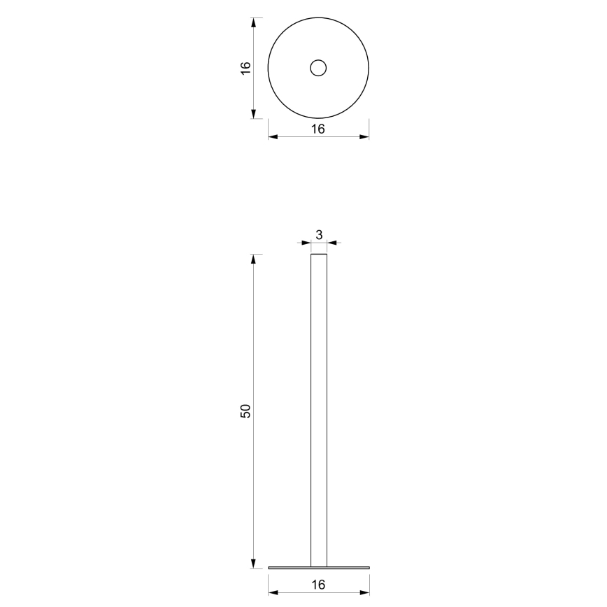 Toilet paper holder 51 cm white