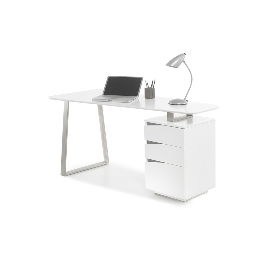 TOMI White Writing Desk
