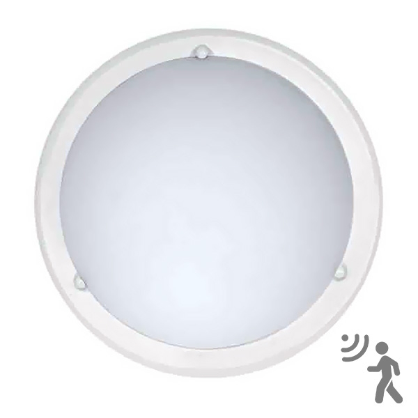 Top Light 5502/40/B/MWS - Sensor ceiling light 2xE27/60W/230V