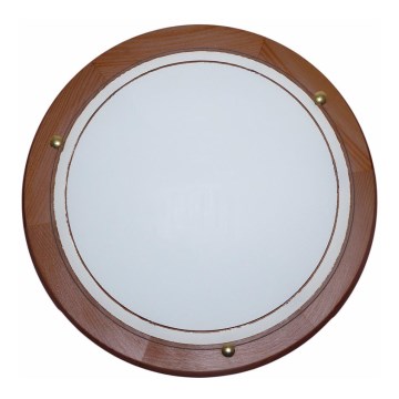 Top Light 5502/40/TD - Ceiling light 2xE27/60W/230V pine