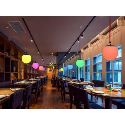 Top Light BALL RGB RC - LED RGB Dimmable solar light BALL LED/1,2W/3,7V IP44 1800 mAh + remote control