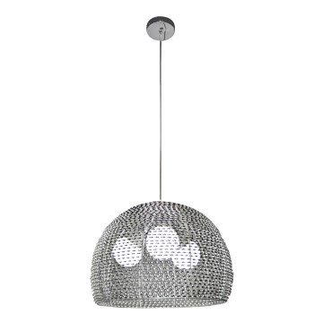 Top Light Davos 50 - Chandelier DAVOS 3xE27/60W/230V shiny chrome