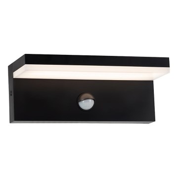 Top Light - ELON LED Outdoor Wall Light with Motion Sensor LED/10W/230V Selectable 3000/4000/6000K IP54 Black