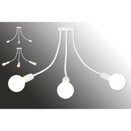 Top Light Galileo 3 B - Pendant chandelier 3xE27/40W/230V