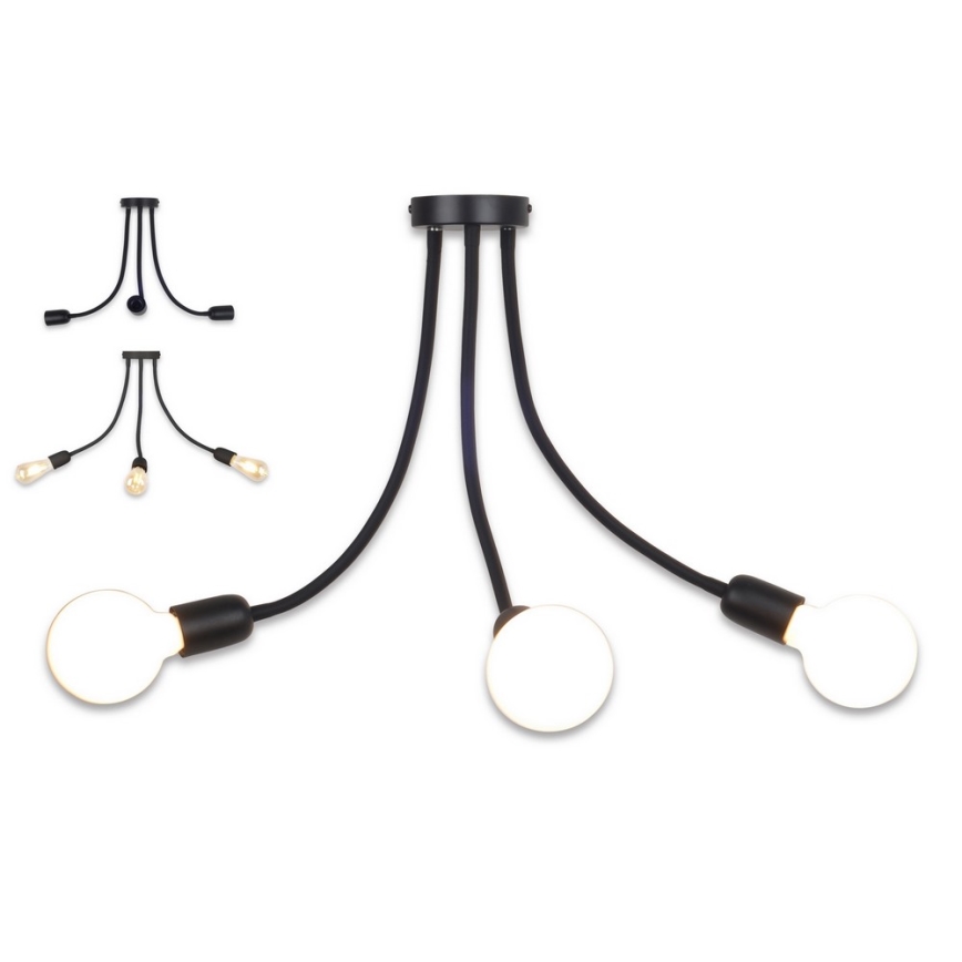 Top Light Galileo 3 C - Chandelier on a pole GALILEO 3xE27/40W/230V