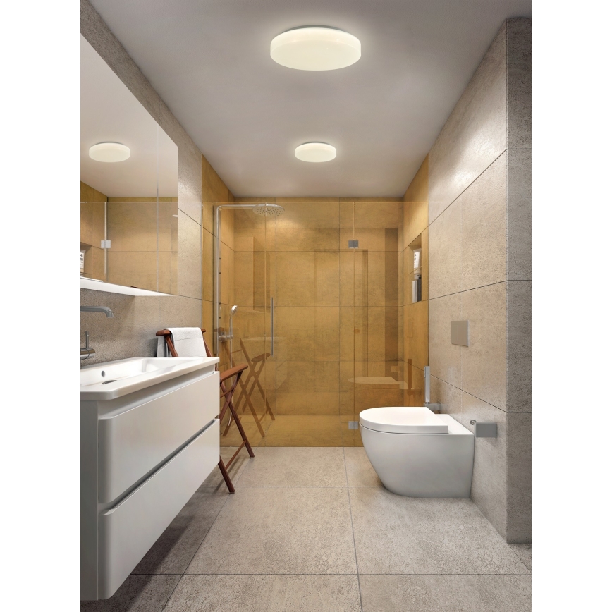 Top Light - LED Bathroom ceiling light TWISTER LED/18W/230V IP44