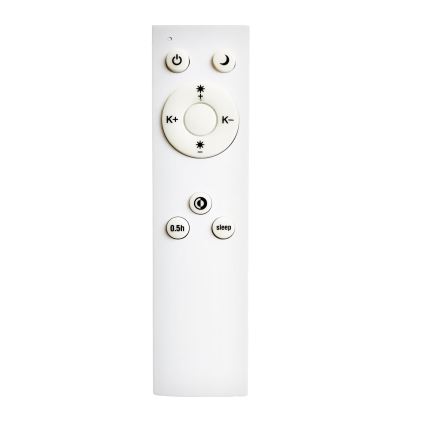 Top Light - Dimmable LED Bathroom Ceiling Light NEXUS LED/55W/230V 3000-6500K IP44 Ø 48 cm white + remote control