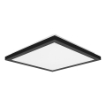 Top Light - LED Bathroom ceiling light ONYX LED/10W/230V IP44 3000/4000/6500K 28x28 cm black