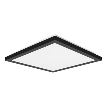 Top Light - LED Bathroom ceiling light ONYX LED/10W/230V IP44 3000/4000/6500K 28x28 cm black
