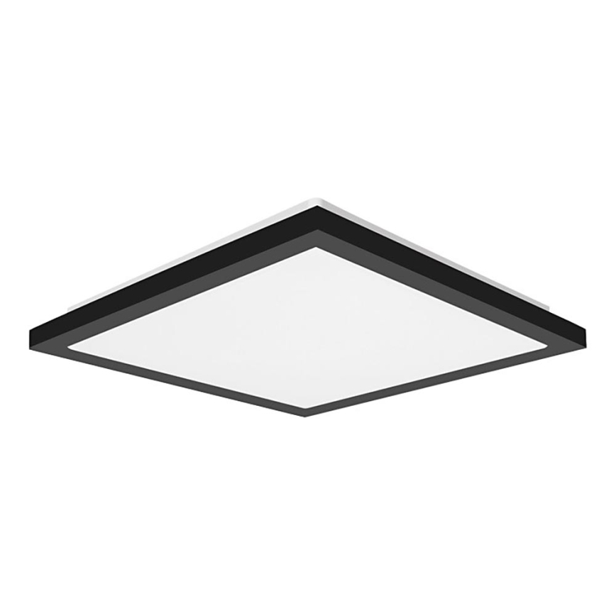 Top Light - LED Bathroom ceiling light ONYX LED/10W/230V IP44 3000/4000/6500K 28x28 cm black
