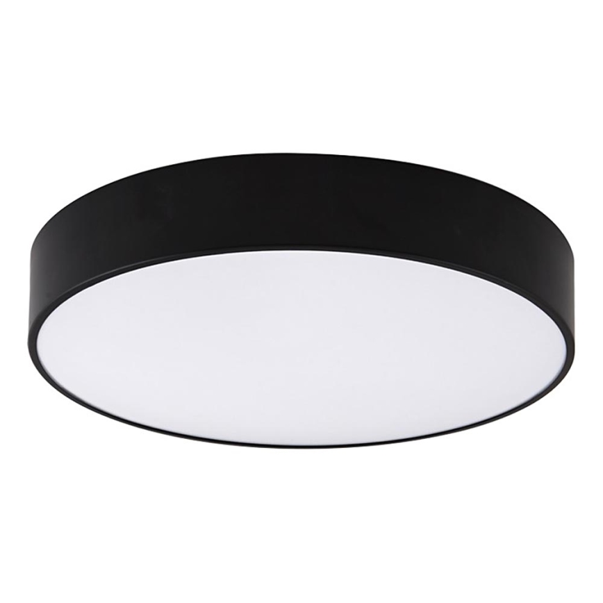 Top Light - LED Bathroom ceiling light PETAL LED/24W/230V IP44 3000/4000/6500K d. 35 cm black