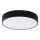 Top Light - LED Bathroom ceiling light PETAL LED/24W/230V IP44 3000/4000/6500K d. 35 cm black