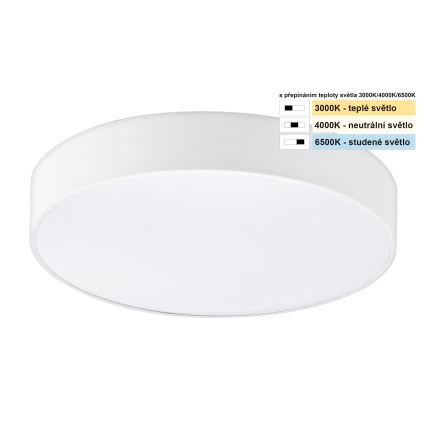 Top Light - LED Bathroom ceiling light PETAL LED/24W/230V IP44 3000/4000/6500K d. 35 cm white