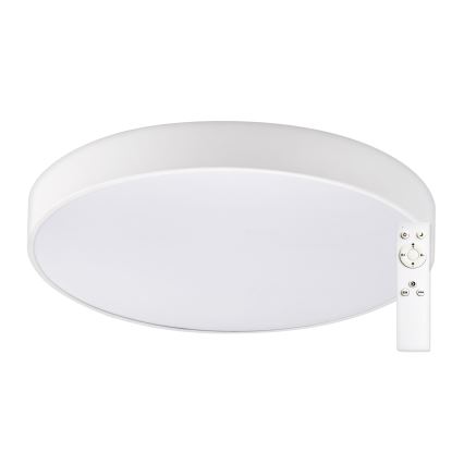 Top Light - LED Dimmable bathroom ceiling light PETAL LED/48W/230V IP44 3000-6500K d. 48 cm white + remote control