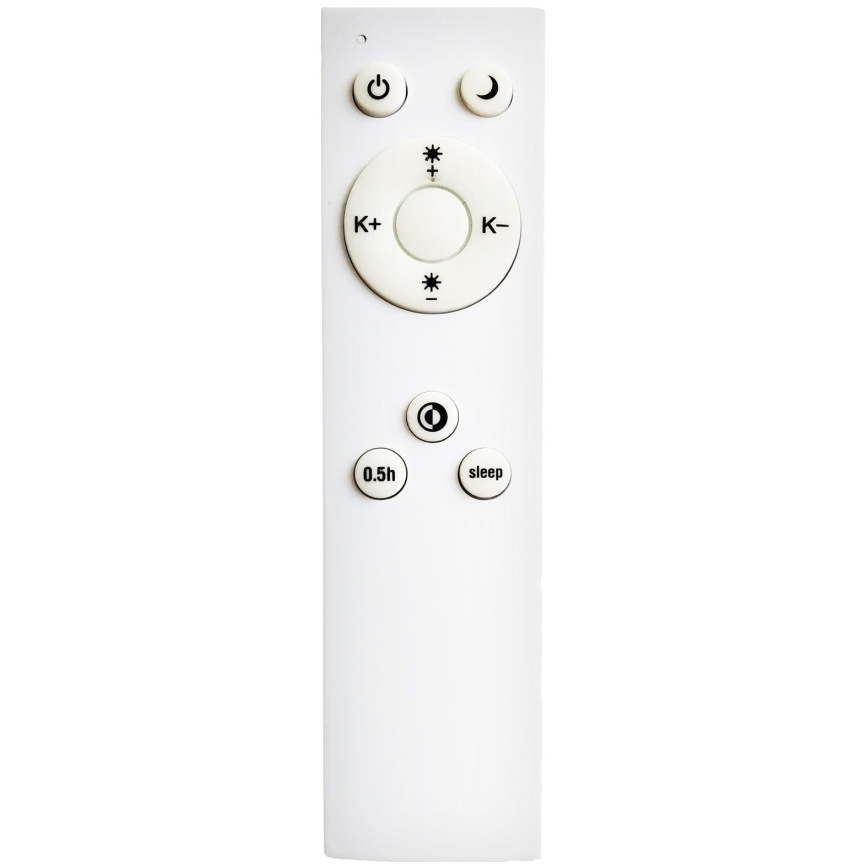 Top Light - LED Dimmable bathroom ceiling light PETAL LED/48W/230V IP44 3000-6500K d. 48 cm white + remote control