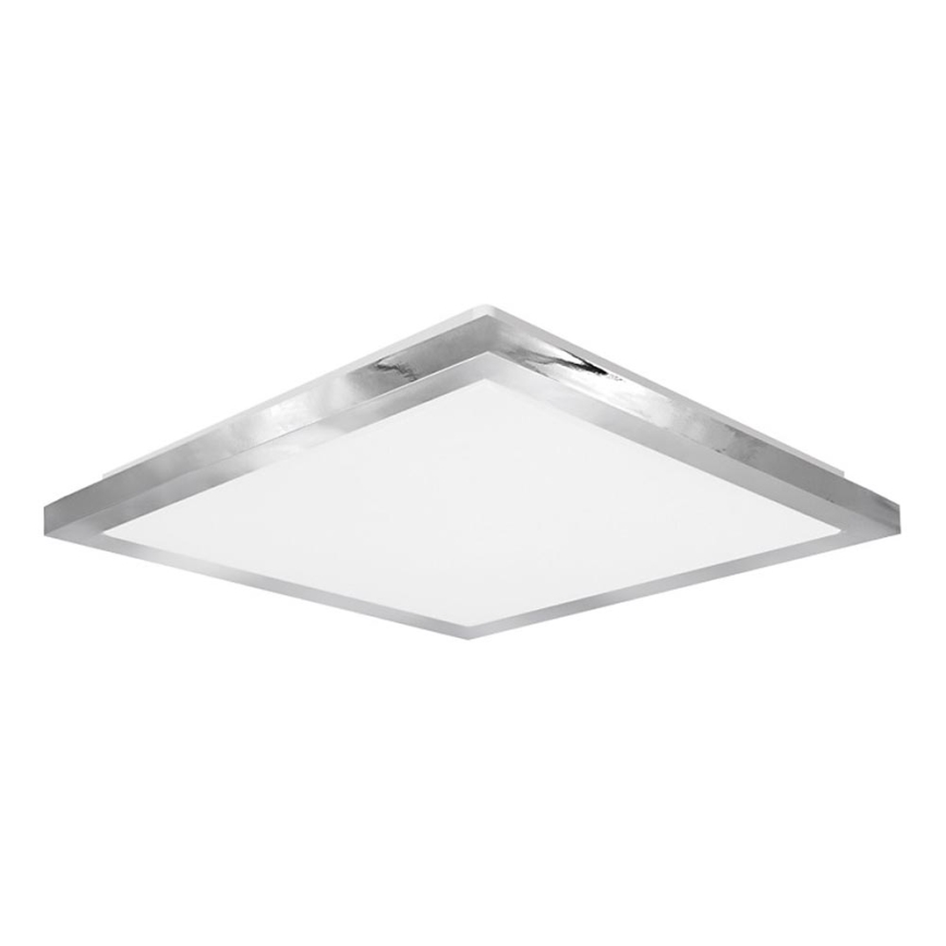 Top Light - LED Bathroom ceiling light SILVER LED/10W/230V IP44 3000/4000/6500K 28x28 cm matte chrome
