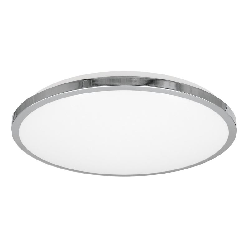 Top Light - LED Bathroom ceiling light SILVER LED/10W/230V IP44 3000/4000/6500K d. 29 cm shiny chrome