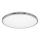 Top Light - LED Bathroom ceiling light SILVER LED/10W/230V IP44 3000/4000/6500K d. 29 cm shiny chrome
