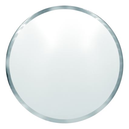 Top Light - LED Bathroom ceiling light SILVER LED/24W/230V IP44 3000/4000/6500K d. 39 cm shiny chrome