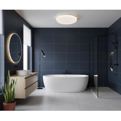 Top Light - SPARKLE LED Bathroom Ceiling Light LED/40W/230V 3000/4000/6500K IP44 Ø 39 cm white