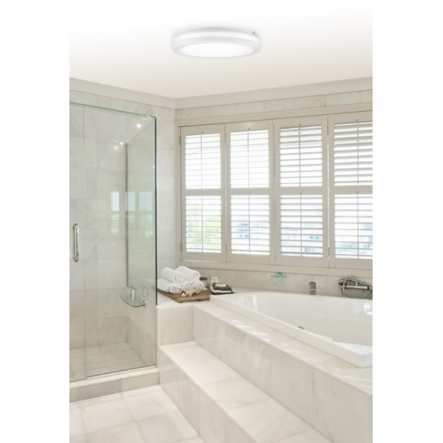 Top Light - LED Bathroom light COMET LED/15W/230V 3000/4000/6500K IP54 d. 20 cm white
