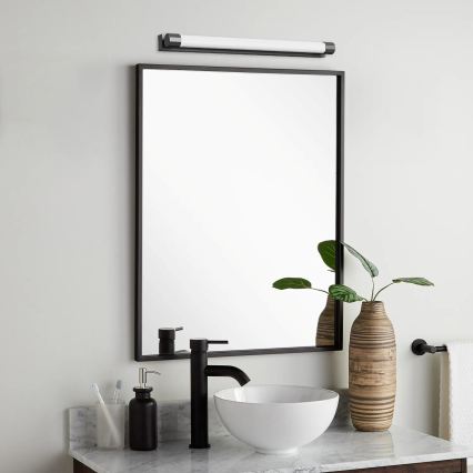 Top Light - LED Bathroom Mirror Light TURIA LED/12W/230V 3000/4000/6500K IP44 60 cm black