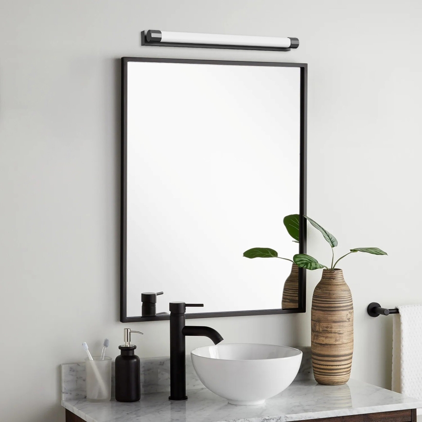 Top Light - LED Bathroom Mirror Light TURIA LED/12W/230V 3000/4000/6500K IP44 60 cm black