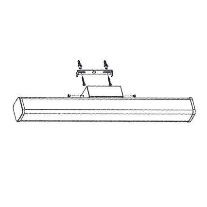 Top Light - LED Bathroom mirror lighting MADEIRA LED/15W/230V 60 cm IP44