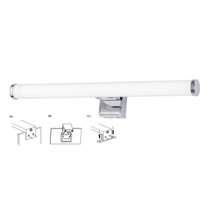 Top Light - LED Bathroom mirror lighting OREGON LED/7W/230V 40 cm IP44