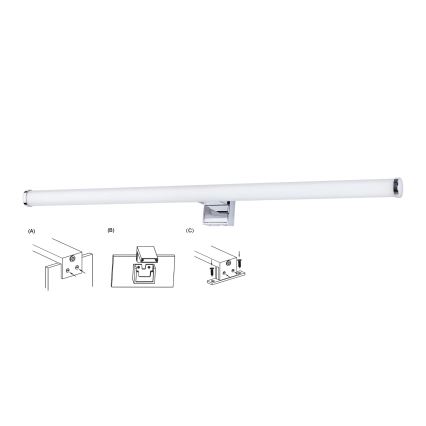 Top Light - LED Bathroom mirror lighting OREGON LED/9W/230V 60 cm IP44