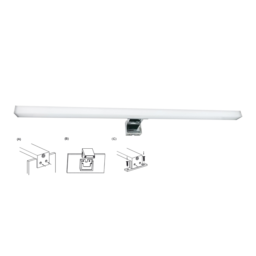 Top Light - LED Bathroom mirror lighting OREGON LED/9W/230V 60 cm IP44