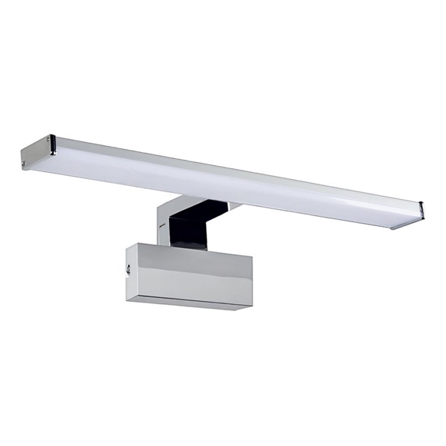 Top Light - LED Bathroom Mirror Lighting TEXAS LED/8W/230V 3000/4000/6500K IP44 40 cm Matte Chrome