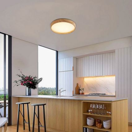 Top Light - LED Ceiling light VENDO LED/18W/230V 4000K white/beige