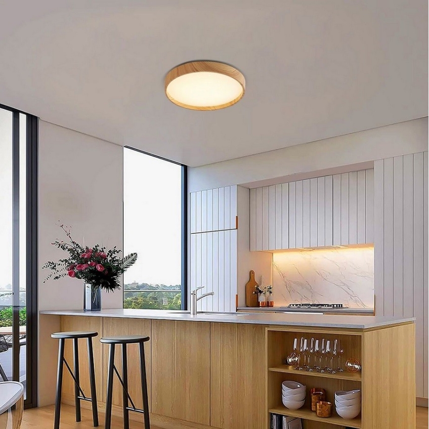 Top Light - LED Ceiling light VENDO LED/18W/230V 4000K white/beige