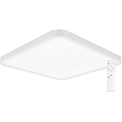Top Light - LED Dimmable ceiling light REVIT LED/36W/230V 3000-6500K 40x40 cm white + remote control