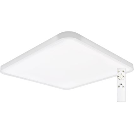 Top Light - LED Dimmable ceiling light REVIT LED/50W/230V 3000-6500K 50x50 cm white + remote control