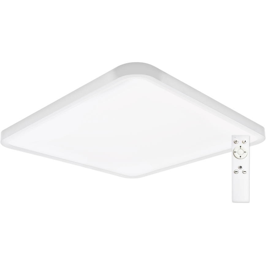 Top Light - LED Dimmable ceiling light REVIT LED/50W/230V 3000-6500K 50x50 cm white + remote control