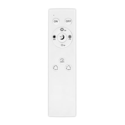 Top Light - LED dimmable ceiling surface-mounted/suspended luminaire OVAL LED/36W/230V 3000-6500K white + remote control