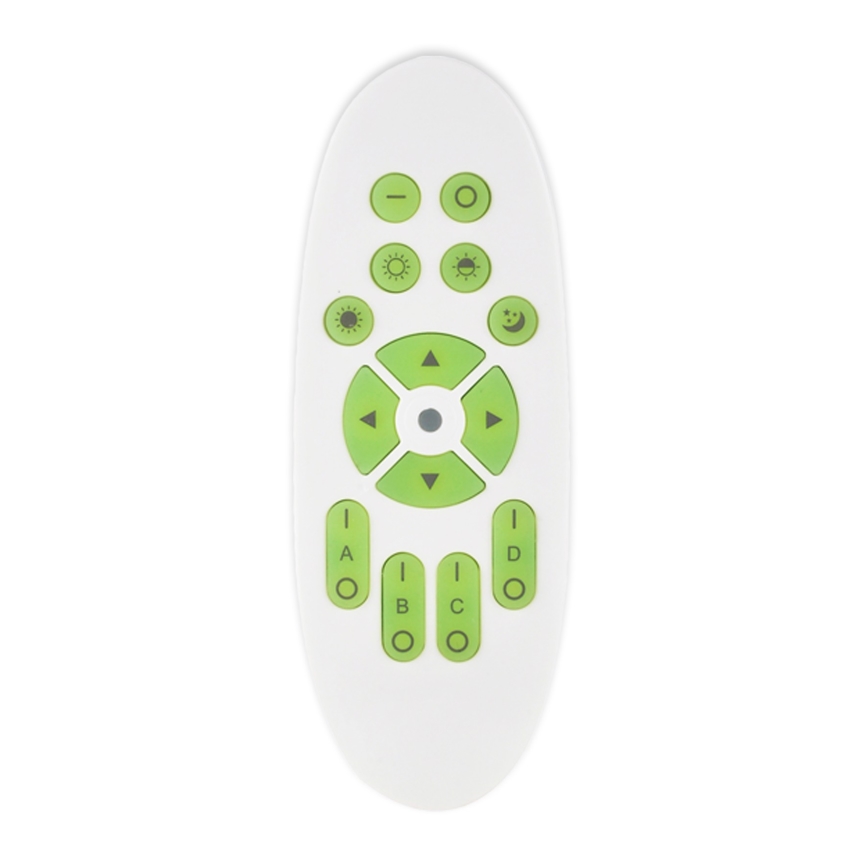 Top Light - LED Dimmable bathroom ceiling light TWISTER LED/51W/230V IP44 + remote control
