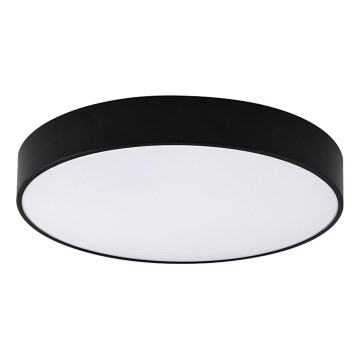 Top Light - LED Dimmable bathroom ceiling light PETAL LED/48W/230V IP44 3000-6500K d. 48 cm black + remote control