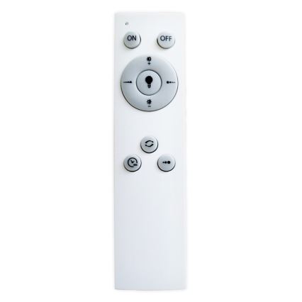 Top Light - LED Dimmable ceiling light IVONA 40C RC LED/24W/230V + remote control black