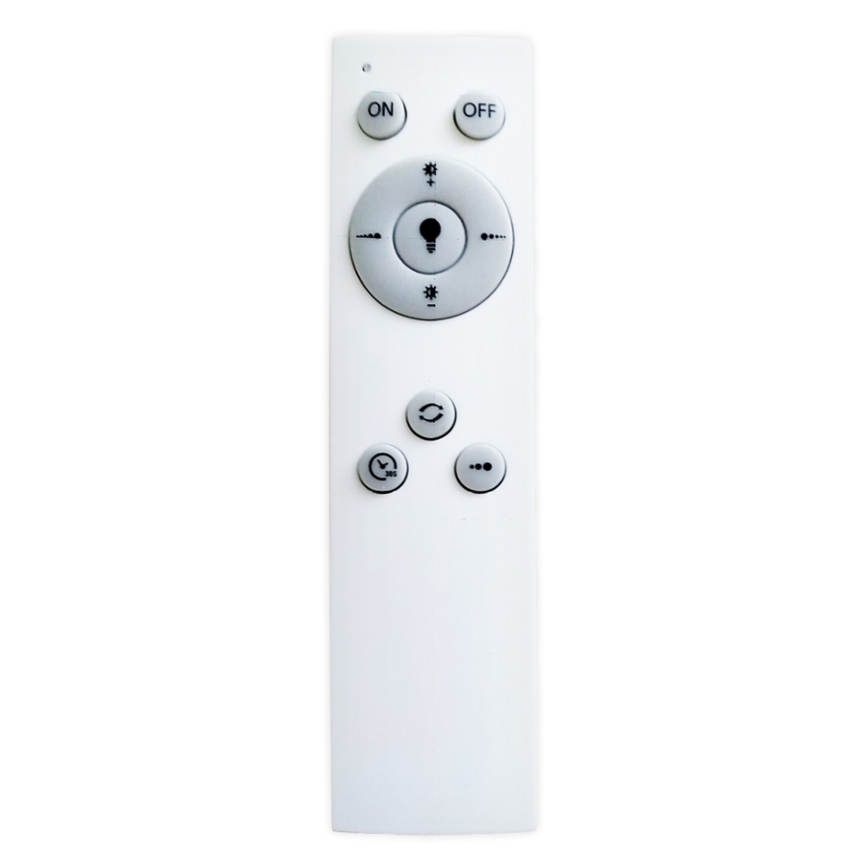 Top Light - LED Dimmable ceiling light IVONA 40C RC LED/24W/230V + remote control black